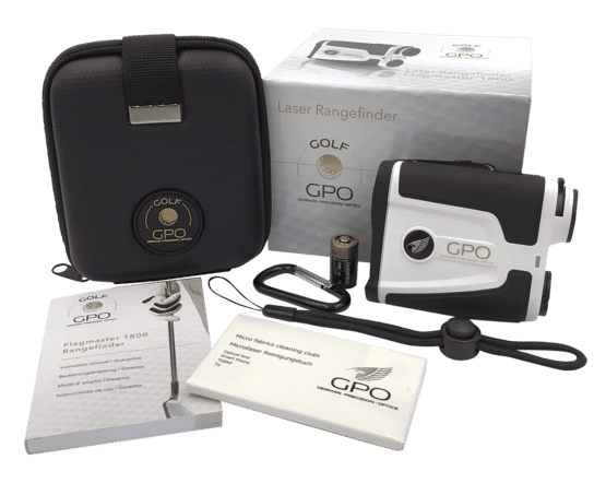 The GPO flagmaster 1800 golf laser rangefinder will not only help to improve your game but it does so with incredible optical performance.